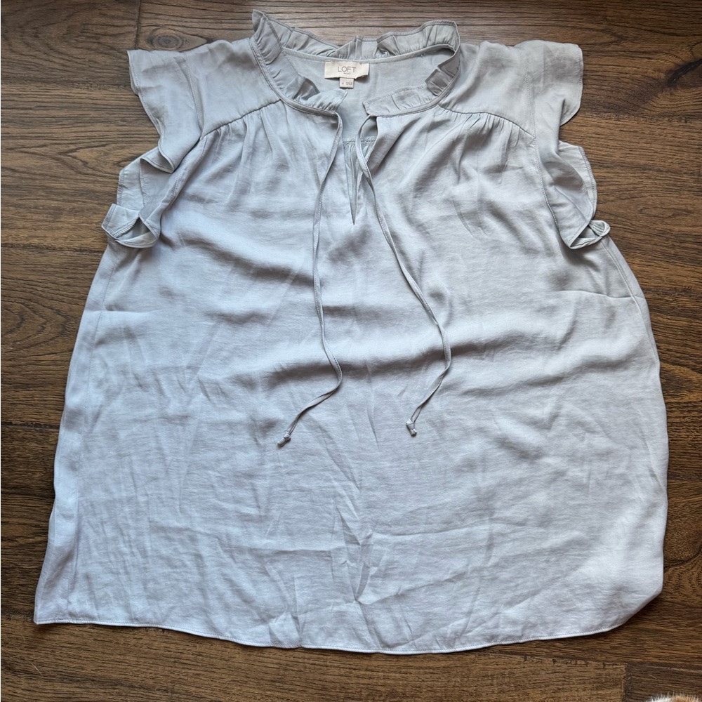 Loft Ruffle Sleeve Top